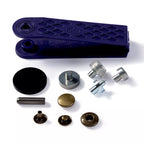 Sew-on-free snap fasteners "Anorak"