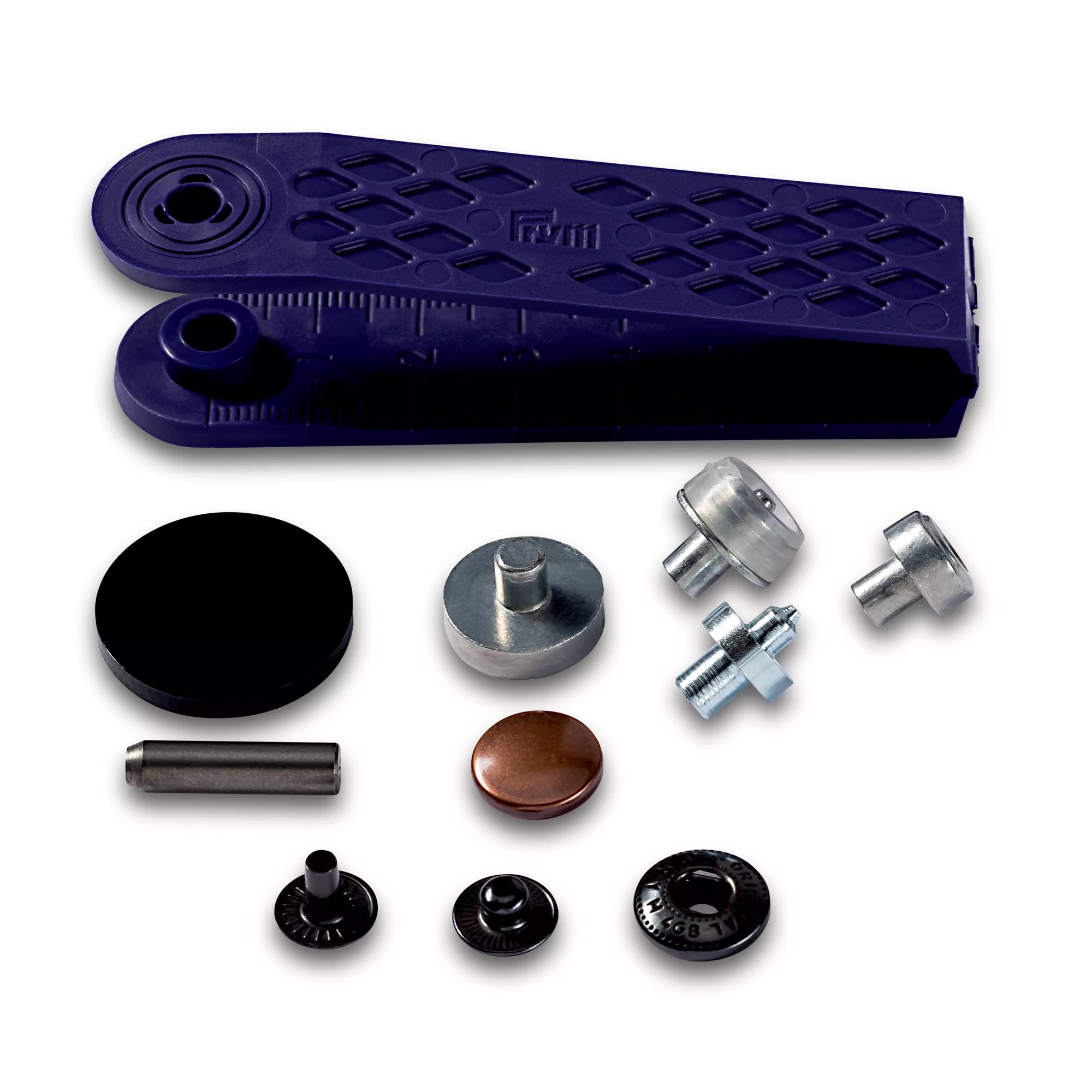 Sew-on-free snap fasteners "Anorak"