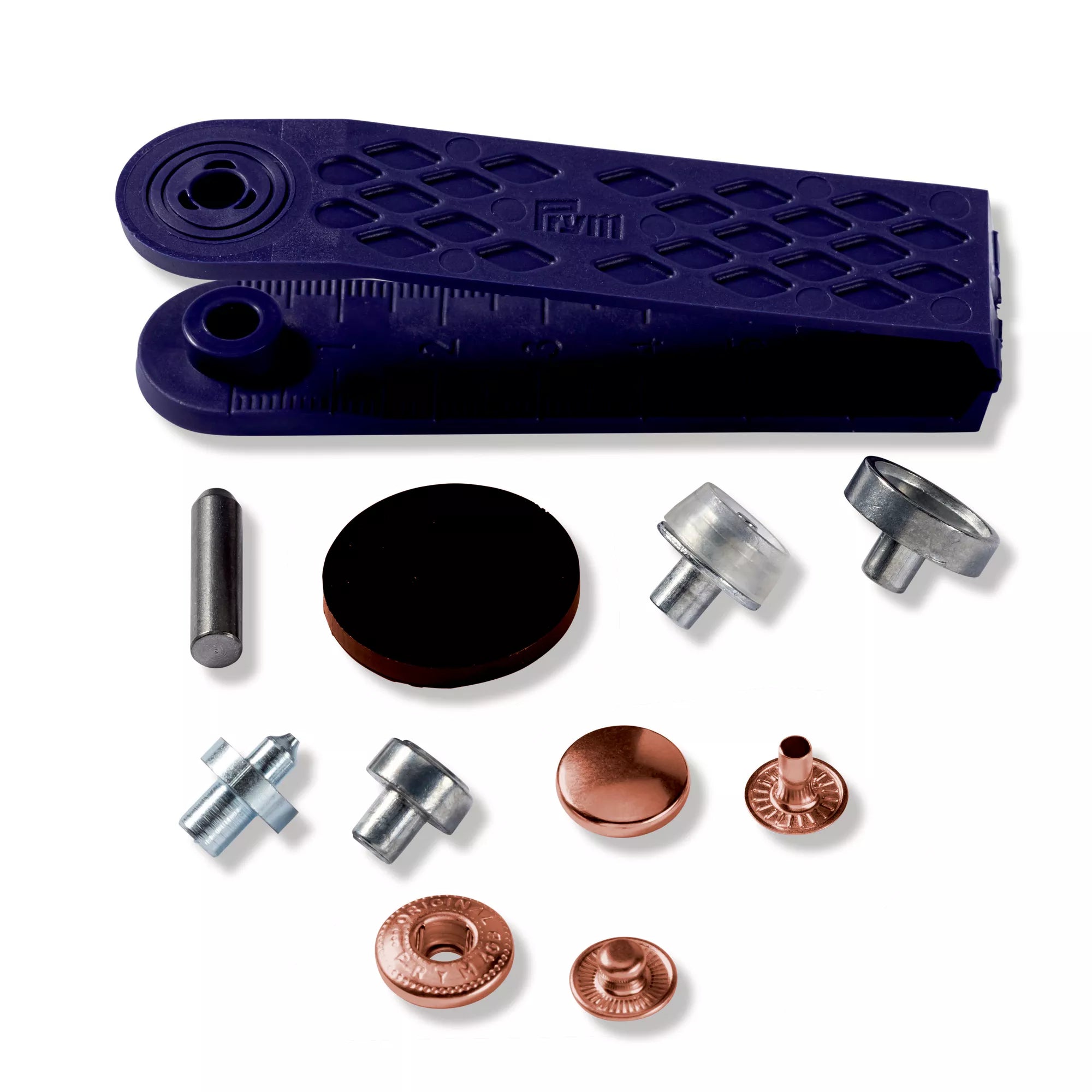 Sew-on-free snap fasteners "Anorak"