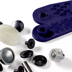 Sew-on-free snap fasteners "Anorak"
