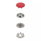 Druckknöpfe Jersey, 12 mm, verschiedene Farben