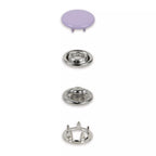 Druckknöpfe Jersey, 12 mm, verschiedene Farben