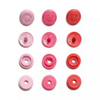 Press Stud 'Color Snaps' Mini Sew-On Look