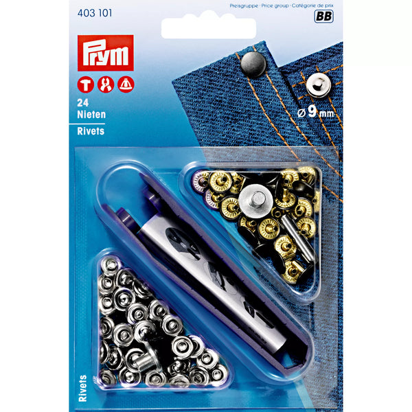 Nieten, 9mm
