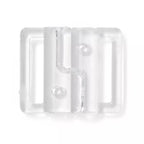 Bikini clasps, transparent