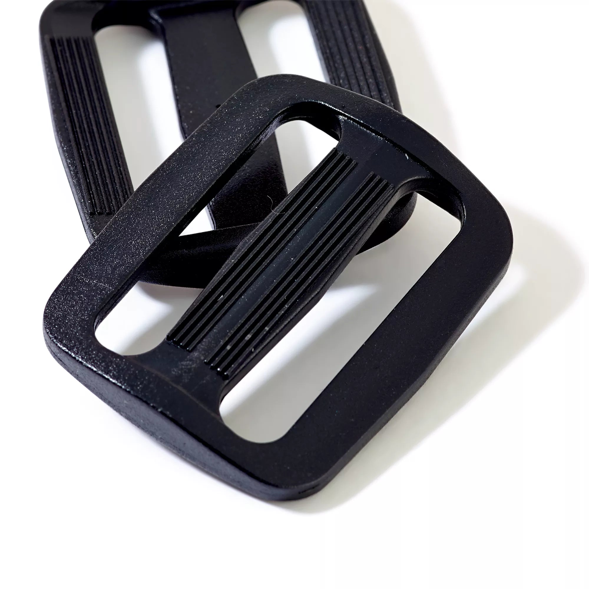 Ladder buckles, plastic
