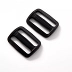 Ladder buckles, plastic