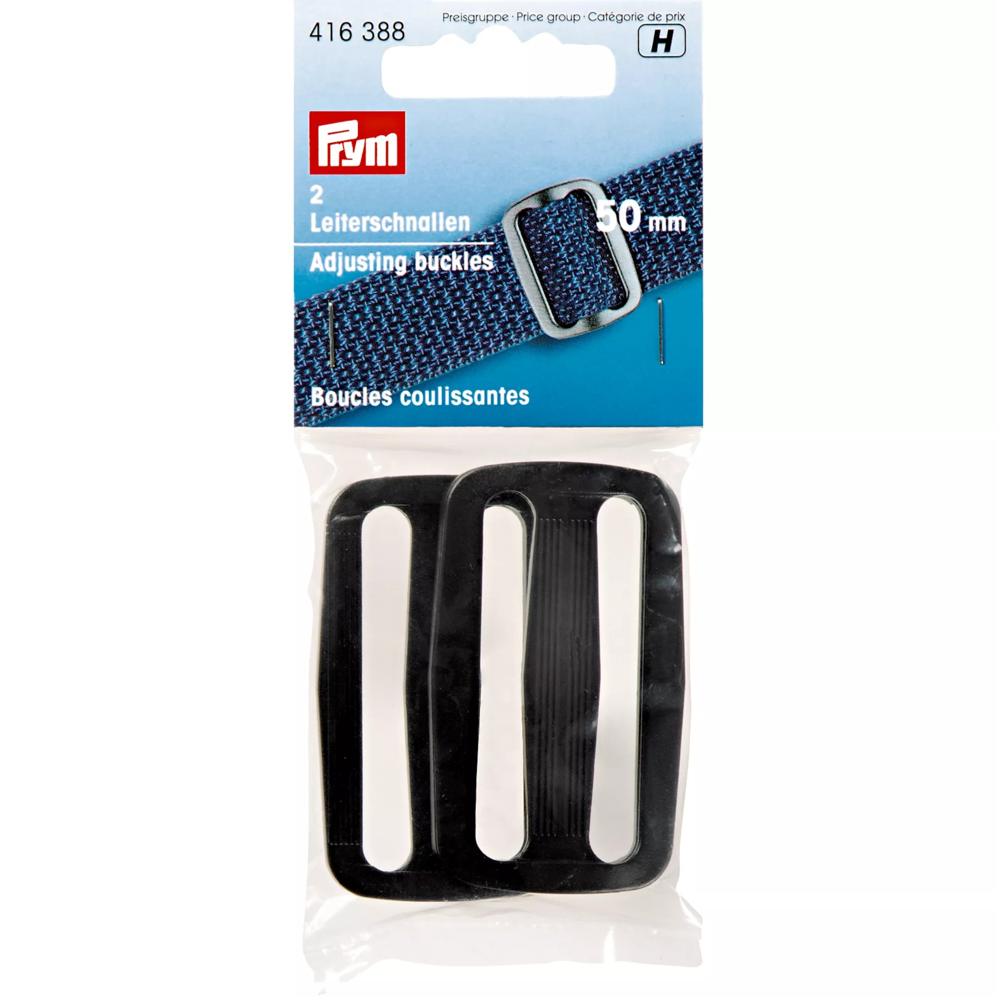 Ladder buckles, plastic