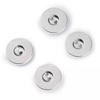 Magnet-Annähknöpfe in verschiedenen Oberflächen