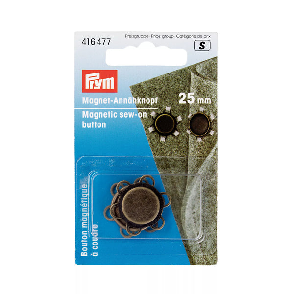 Boutons aimantés à coudre dans différentes finitions