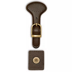 Taschenverschluss mit Magnetknopf