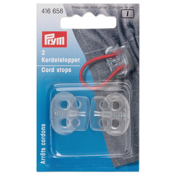 Cord stopper, 2-hole