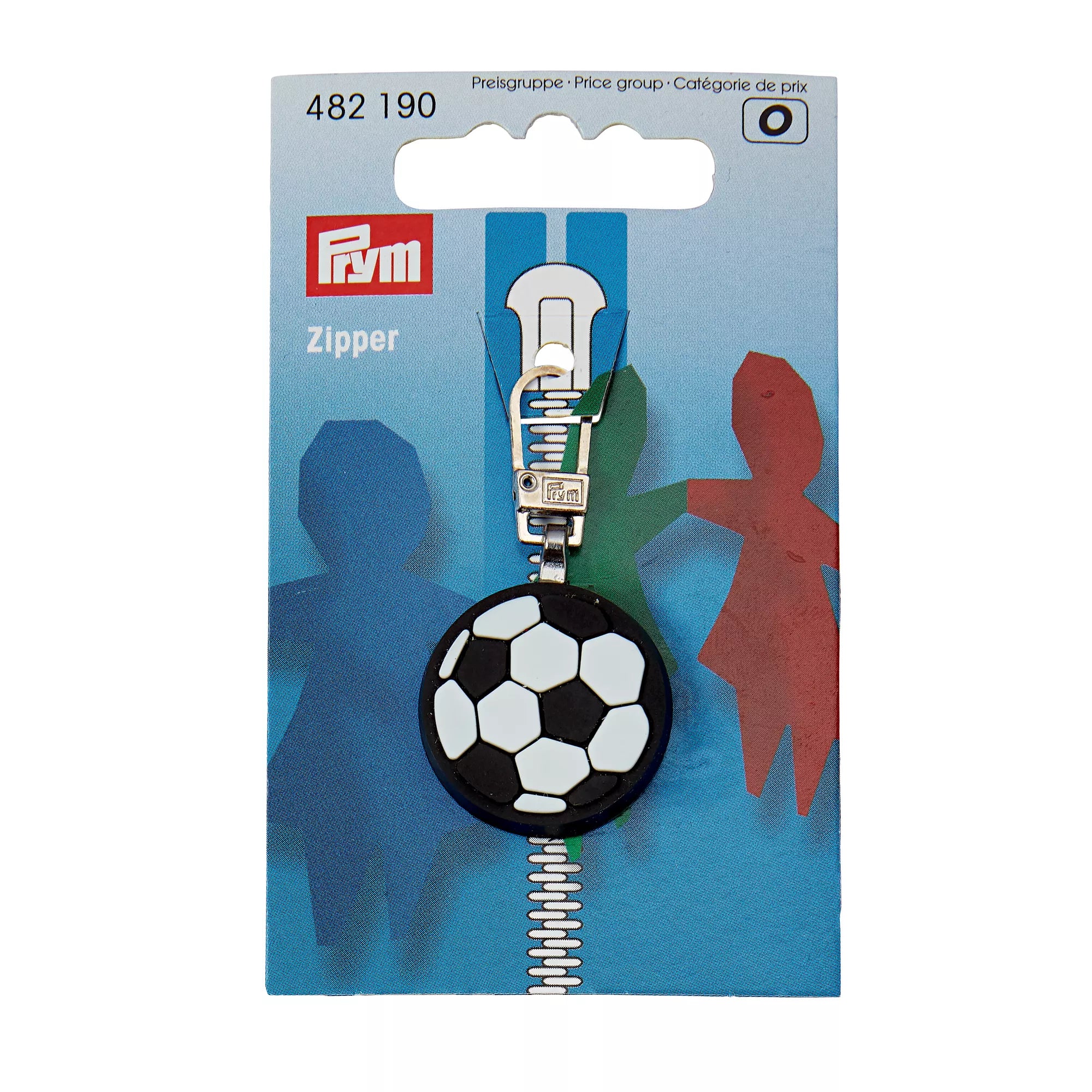 Fashion-Zipper für Kinder, Fussball