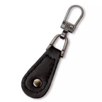 Fashion zipper, imitation leather with rivet
