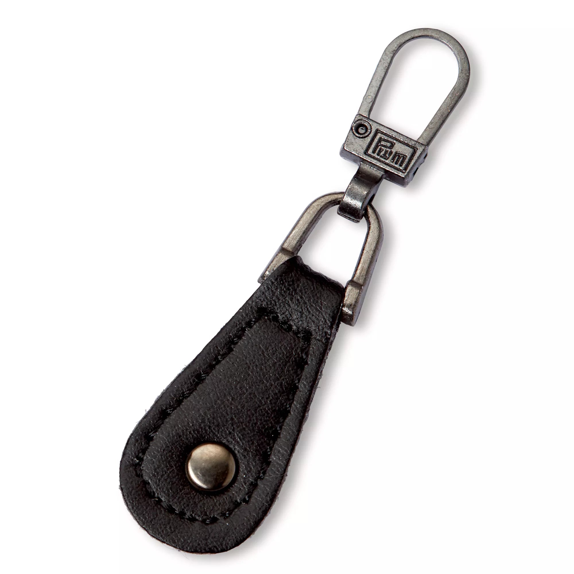 Fashion zipper, imitation leather with rivet