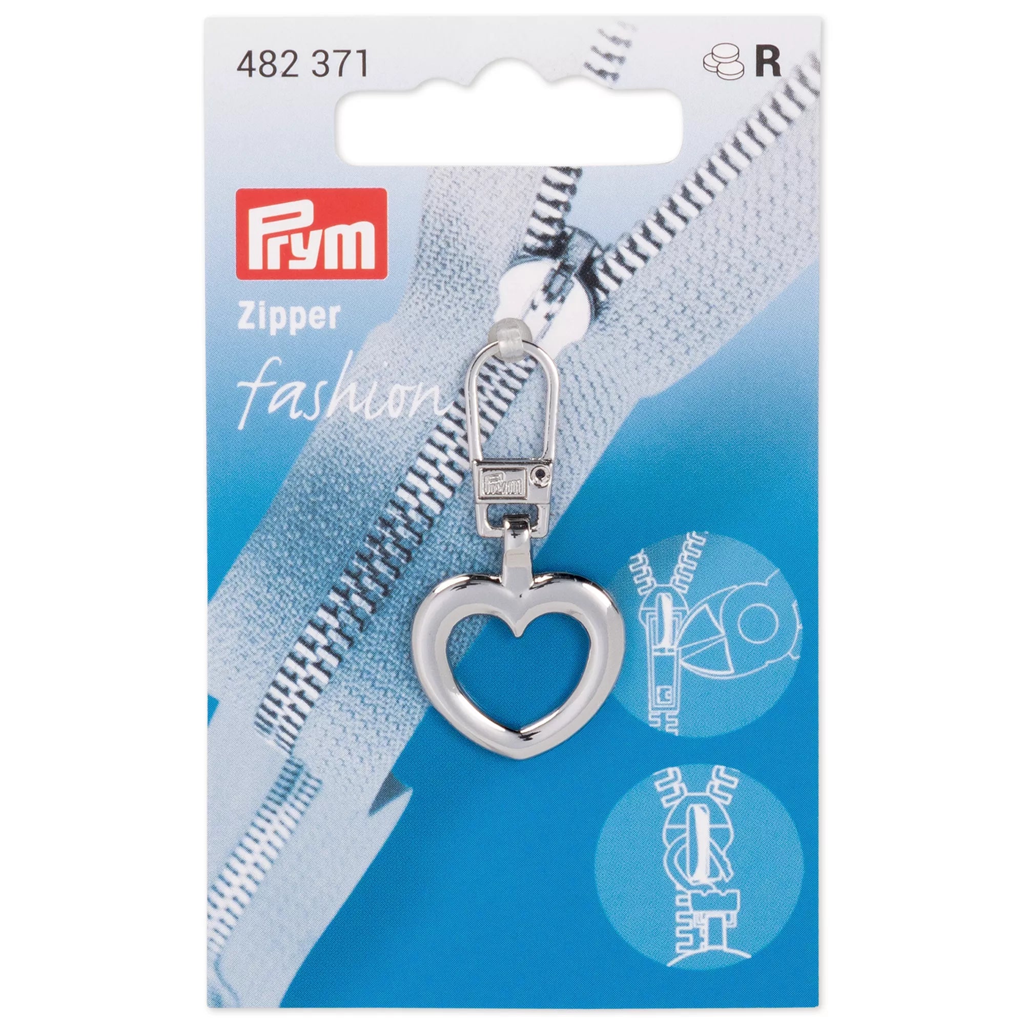Fashion Zipper Heart