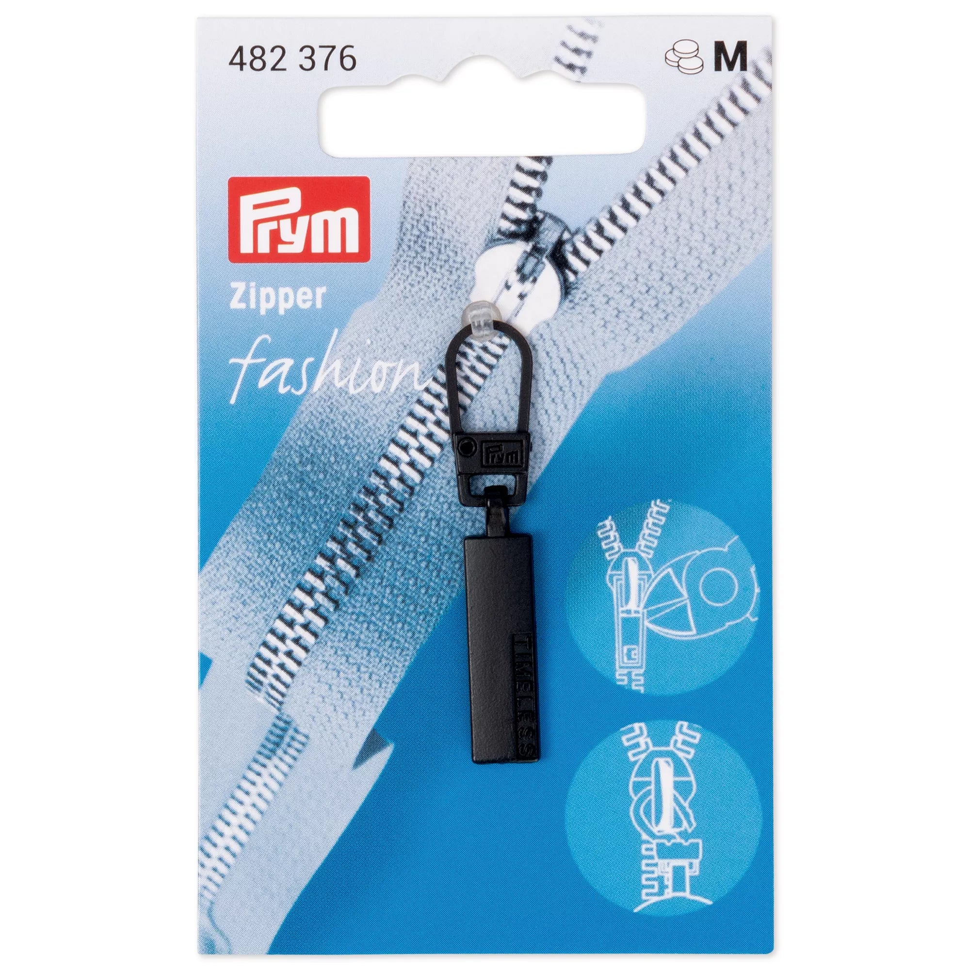 Fashion Zipper, Classic TIMELESS, black
