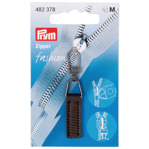 Fashion-Zipper, Lederimitat