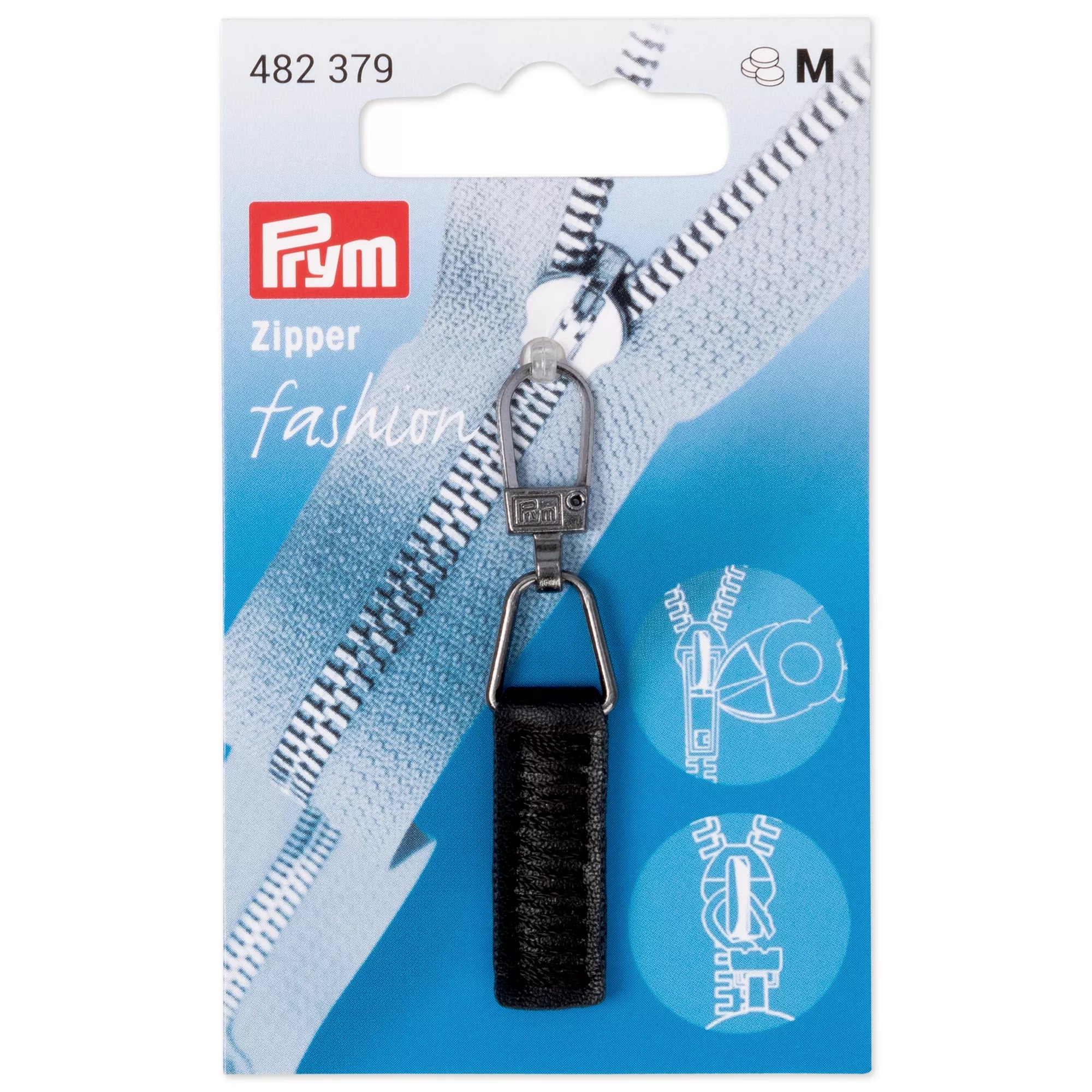 Fashion-Zipper, Lederimitat