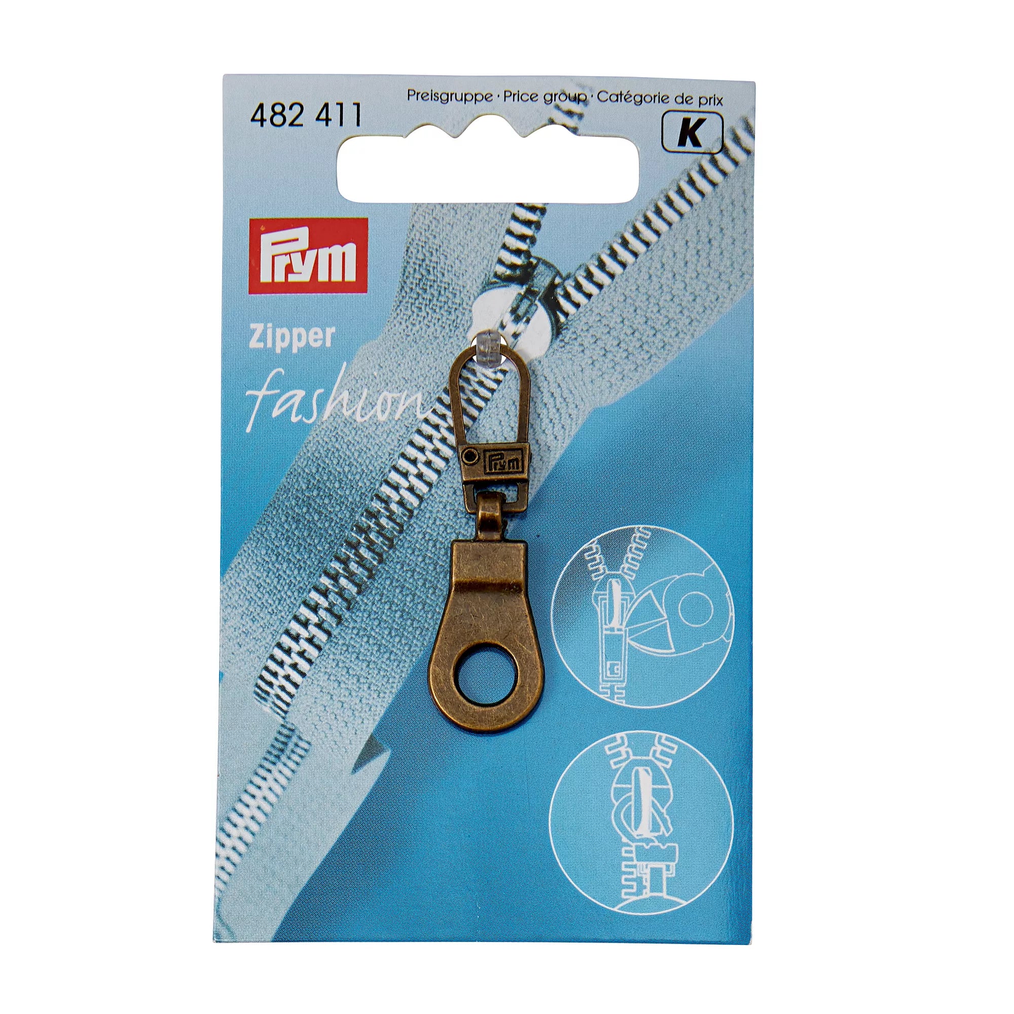 Fashion-Zipper Eyelet