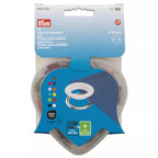 Eyelets with washers, assorted colors, in a heart-shaped box, various sizes
