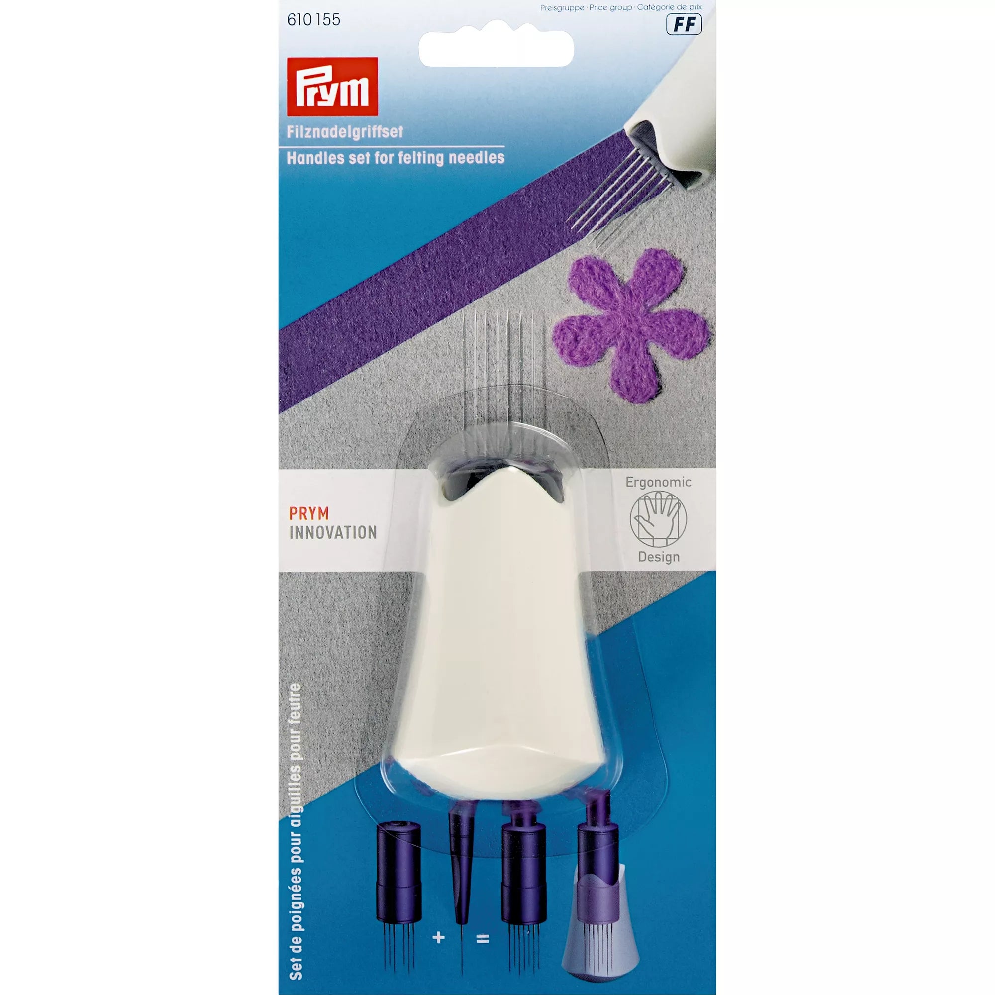 Kit de poignées d'aiguilles à feutrer