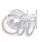 Sewing machine bobbins for horizontal rotary hooks