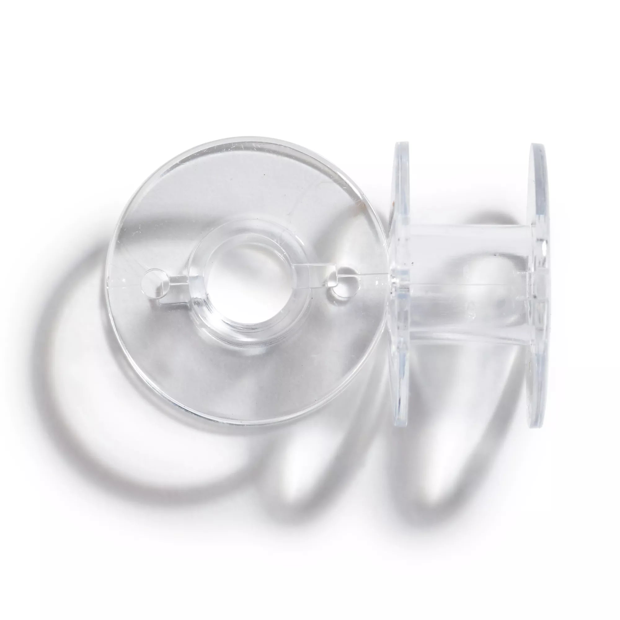 Sewing machine bobbins for horizontal rotary hooks
