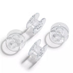 Sewing machine bobbins for horizontal rotary hooks