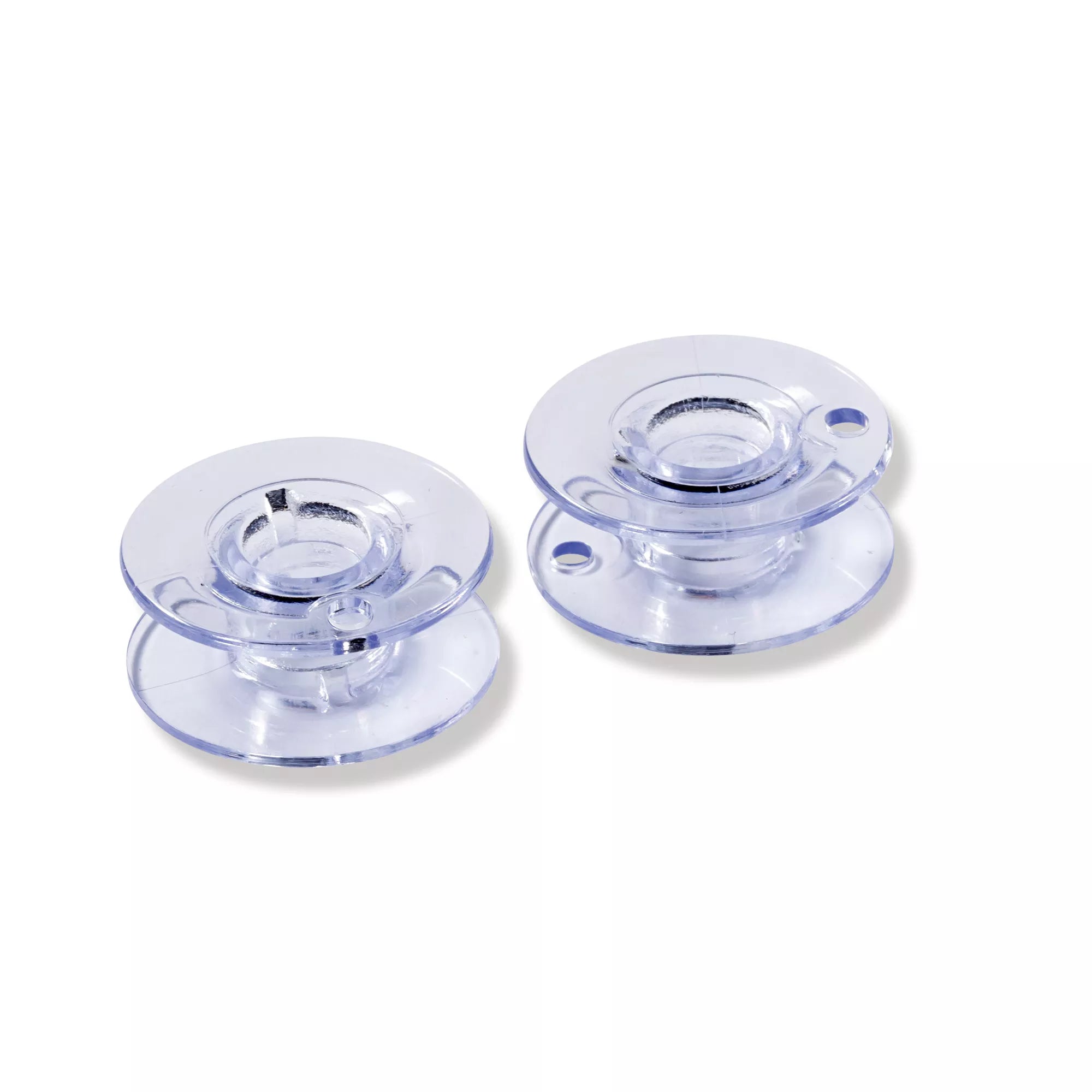 Sewing machine bobbins for horizontal rotary hooks
