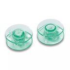 Sewing machine bobbins for horizontal rotary hooks