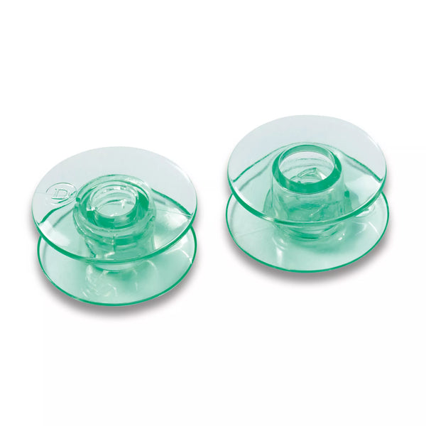 Sewing machine bobbins for horizontal rotary hooks