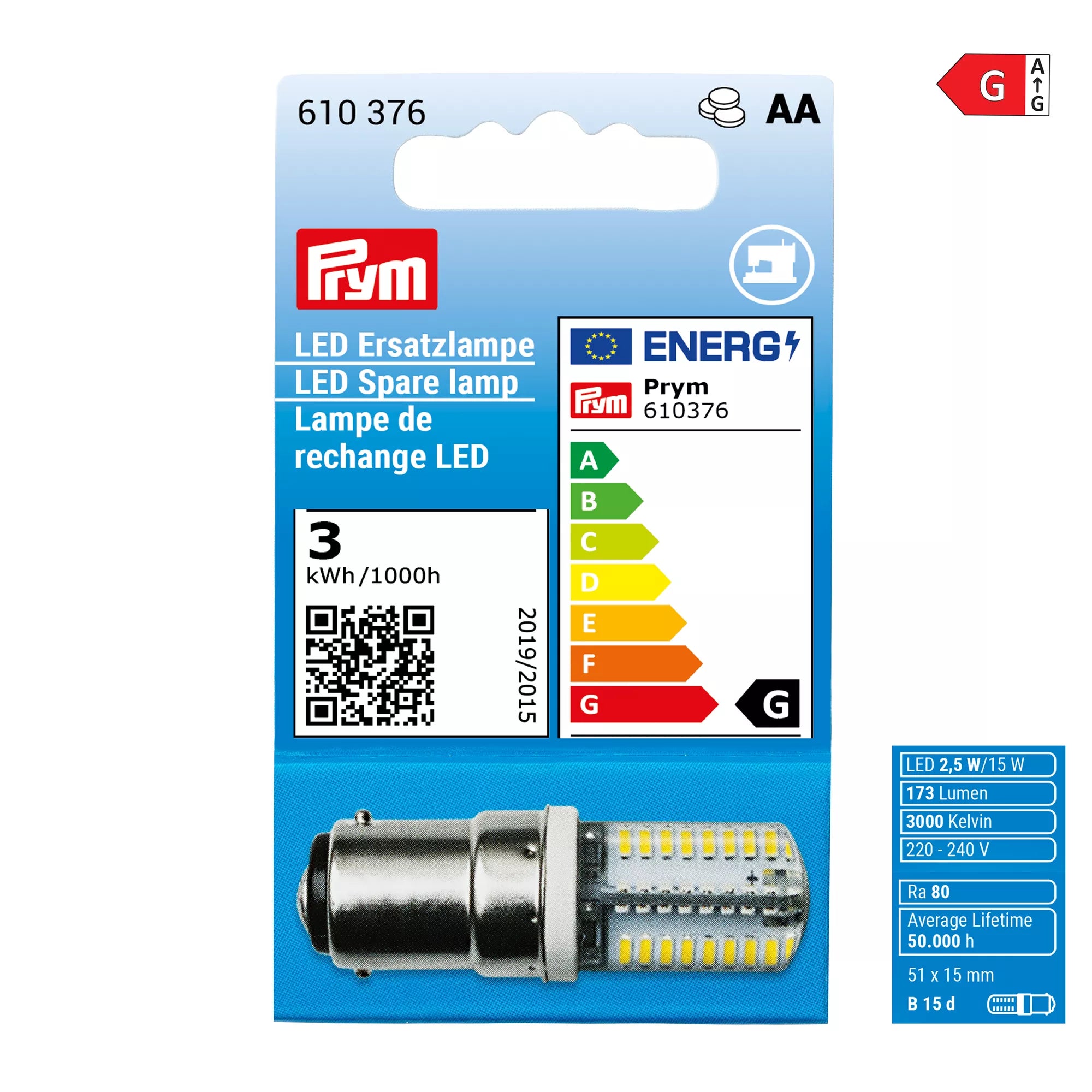 LED Replacement Bulbs for Sewing Machines