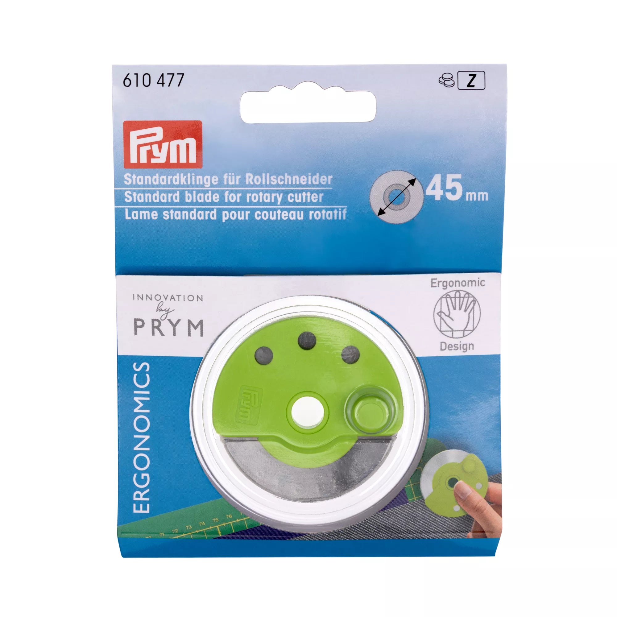 Lames de rechange pour cutter rotatif, prym ergonomics