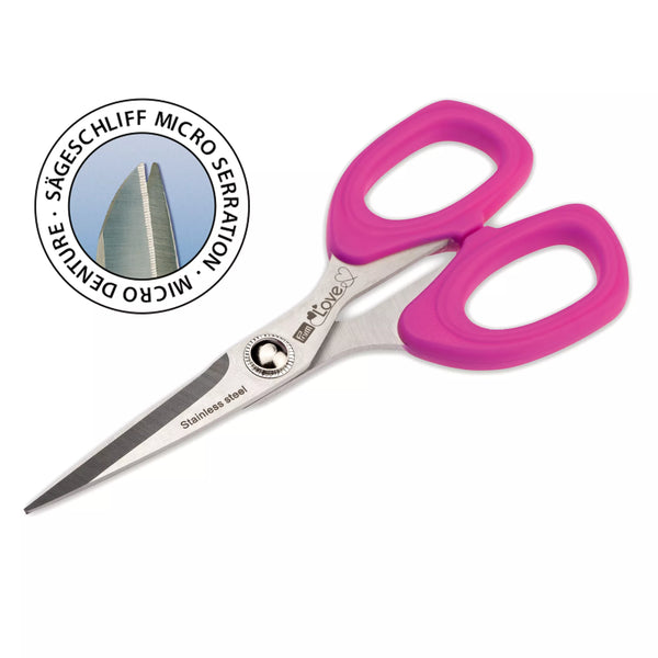 Sewing Scissors Micro Serration, Prym Love