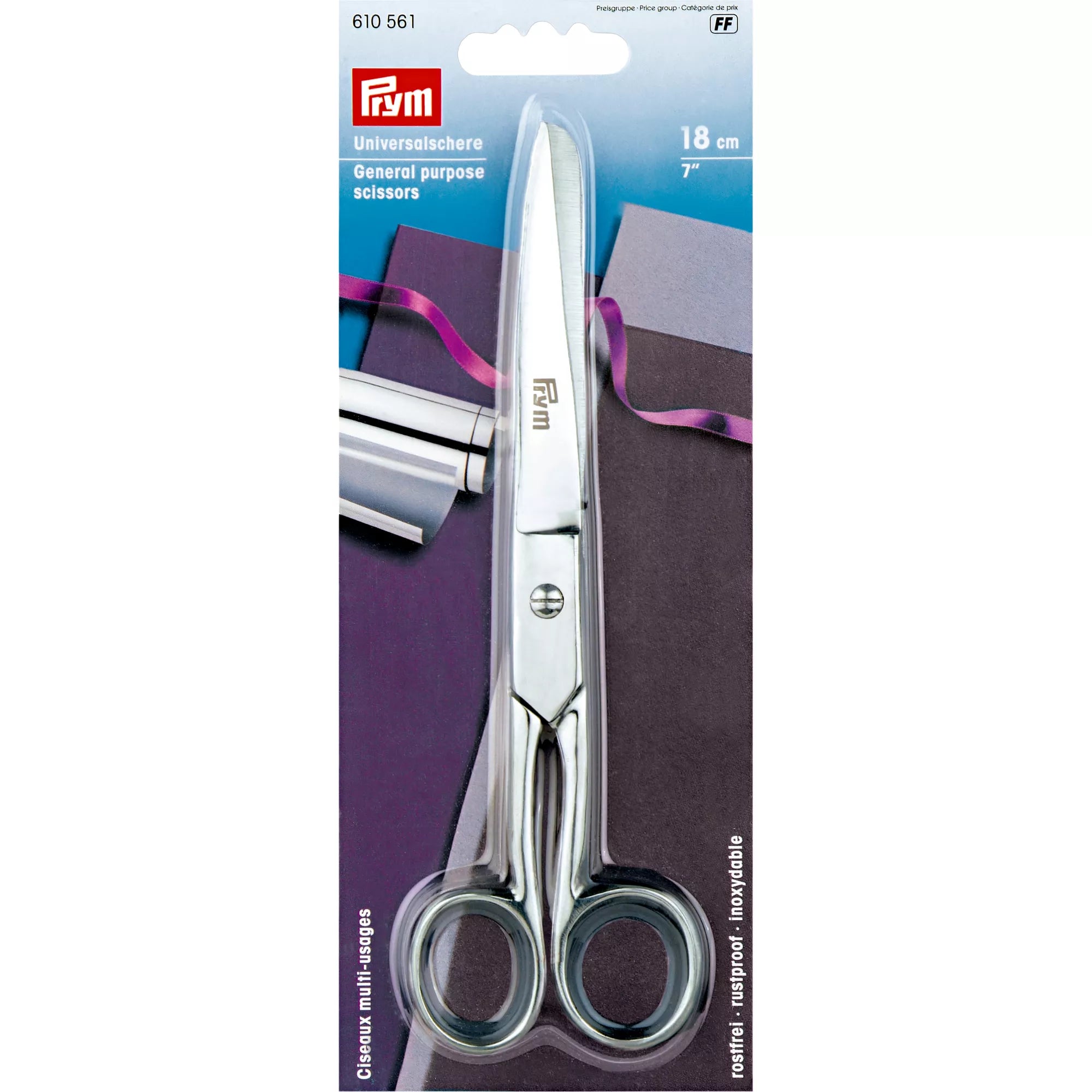 General-Purpose Scissors "All-Steel" 18cm