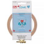 Embroidery Hoop, Beech, Prym Love, 10 cm, beige