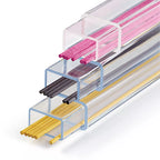 Mines de rechange pour porte-mine, blanches ou de couleur