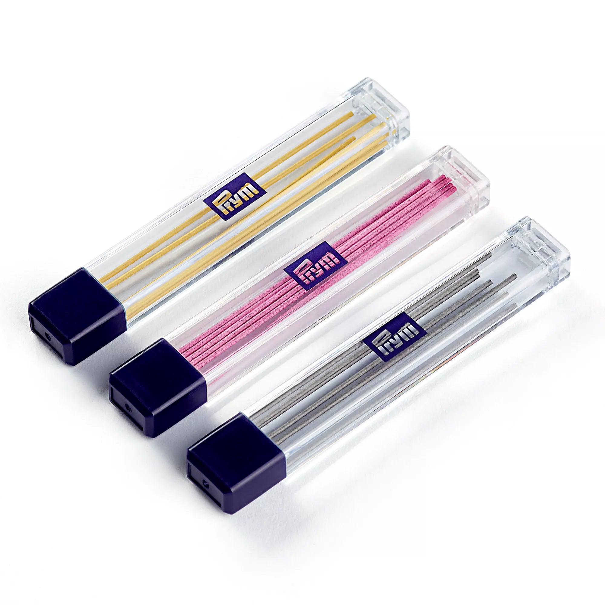 Mines de rechange pour porte-mine, blanches ou de couleur
