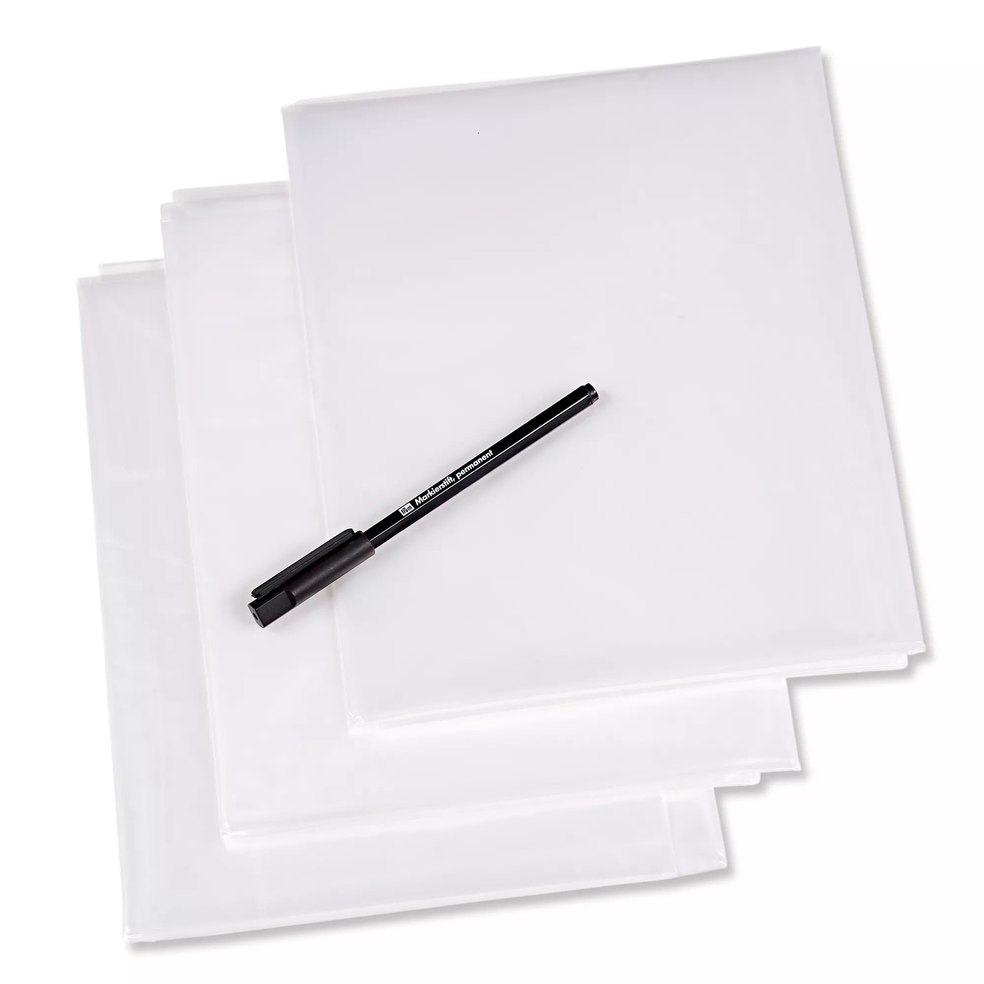 Schnittmusterfolien, mit Stift