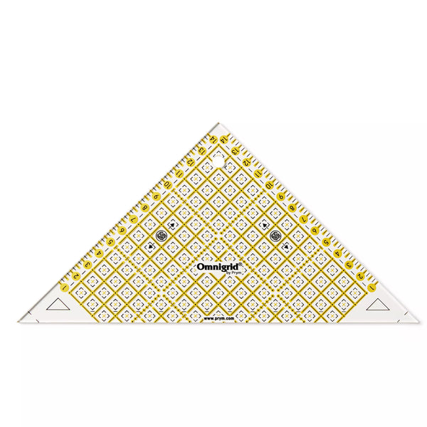 Omnigrid Speedy Triangles, inch or cm scale