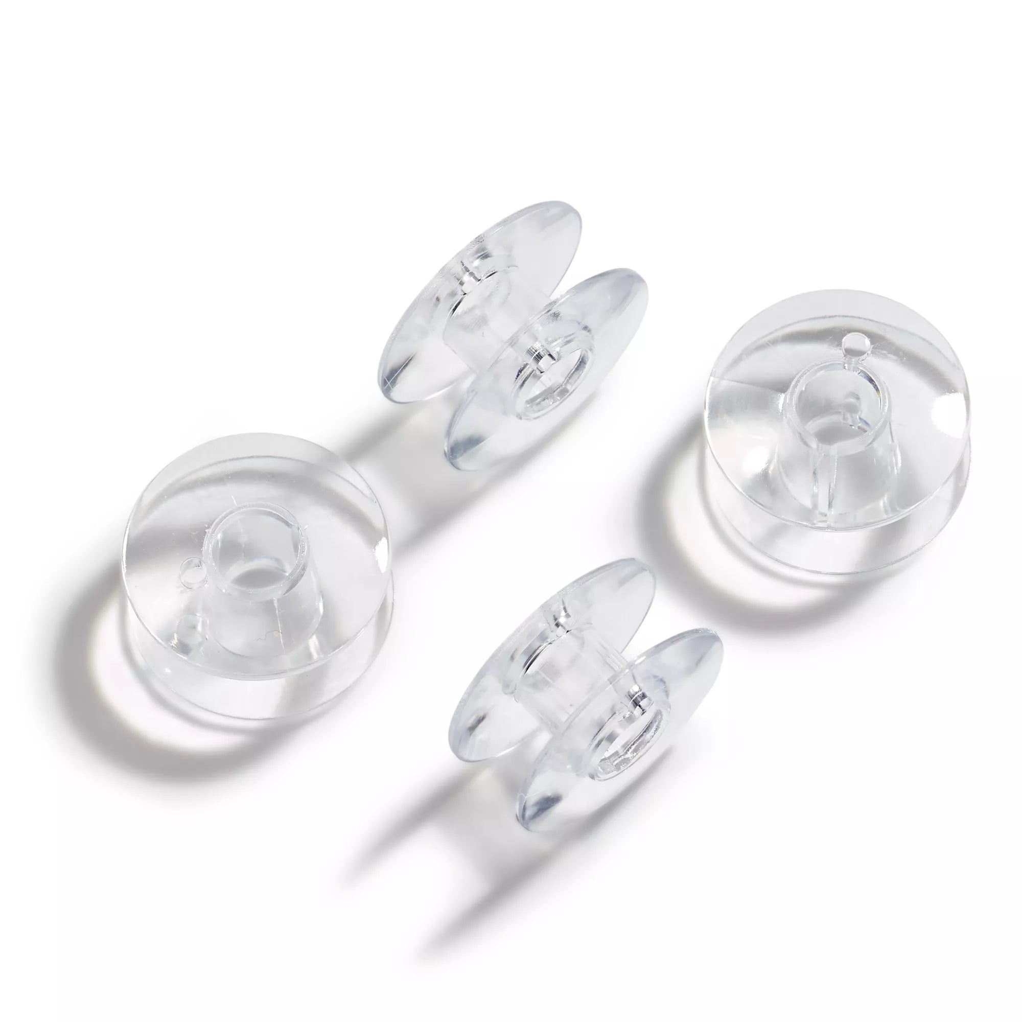 Sewing machine bobbins for horizontal rotary hooks