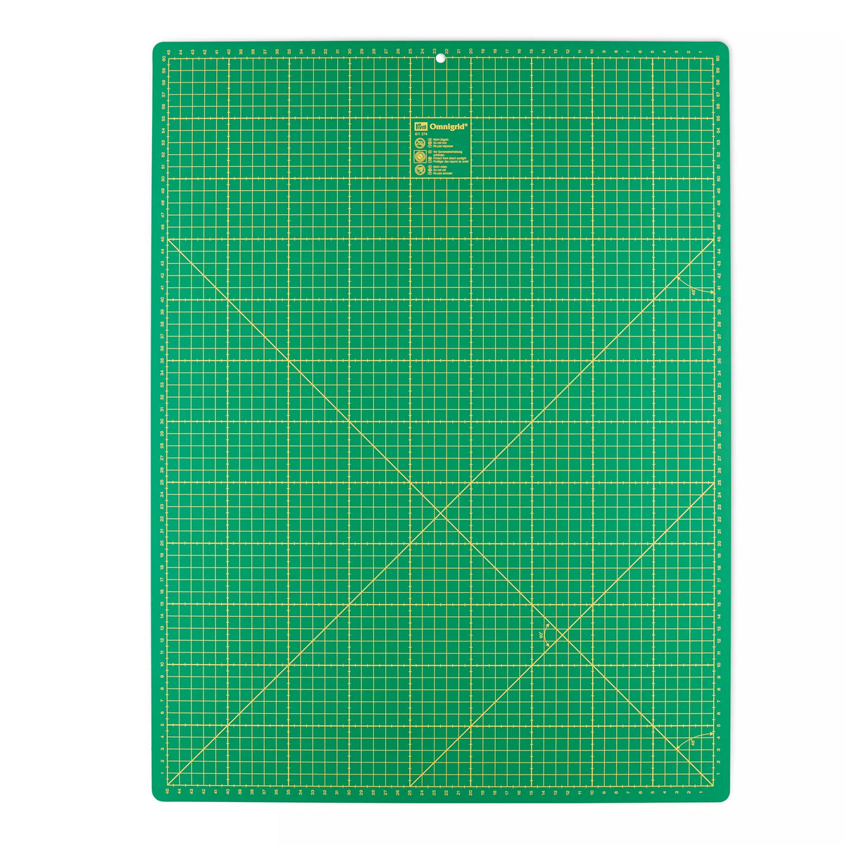 Tapis de découpe, imprimé recto verso