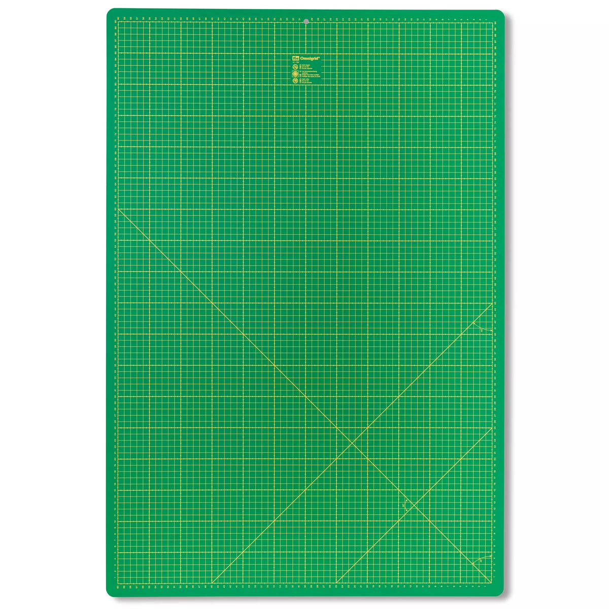 Cutting mat, double-sided print