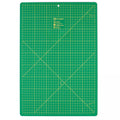 Cutting mat, double-sided print