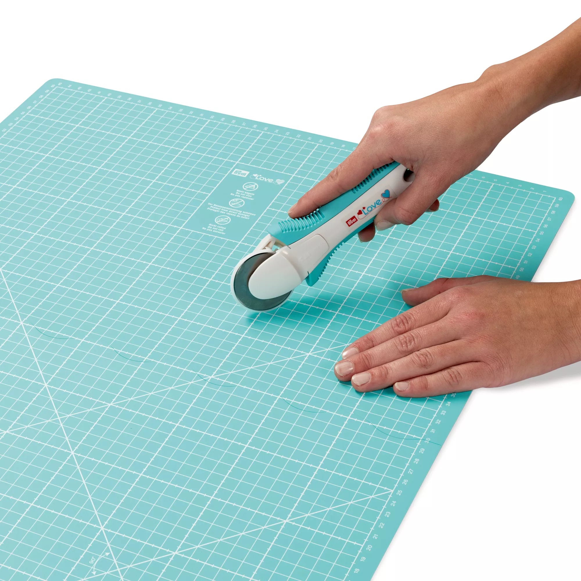 Tapis de coupe pliant 45x60cm "Prym Love"