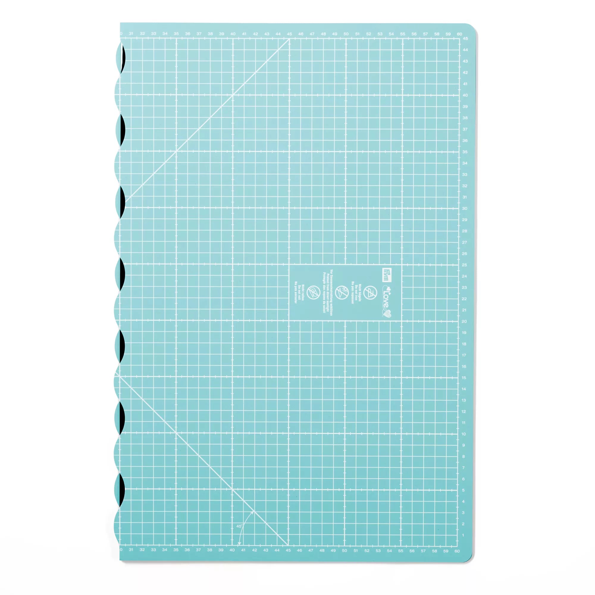 Tapis de coupe pliant 45x60cm "Prym Love"