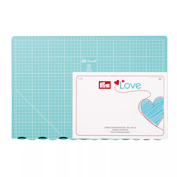Tapis de coupe pliant 45x60cm "Prym Love"
