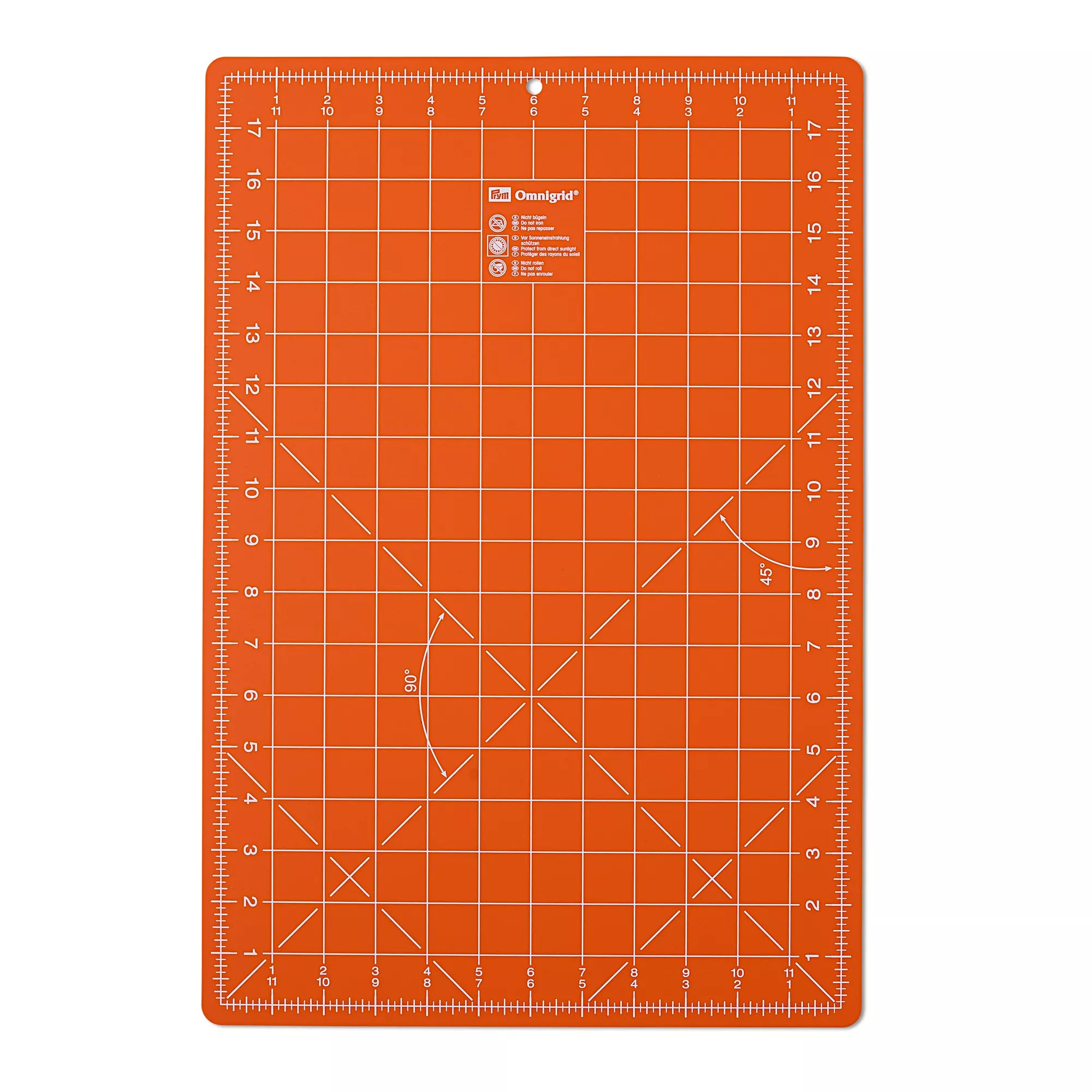 Cutting mat, double-sided, assorted colors