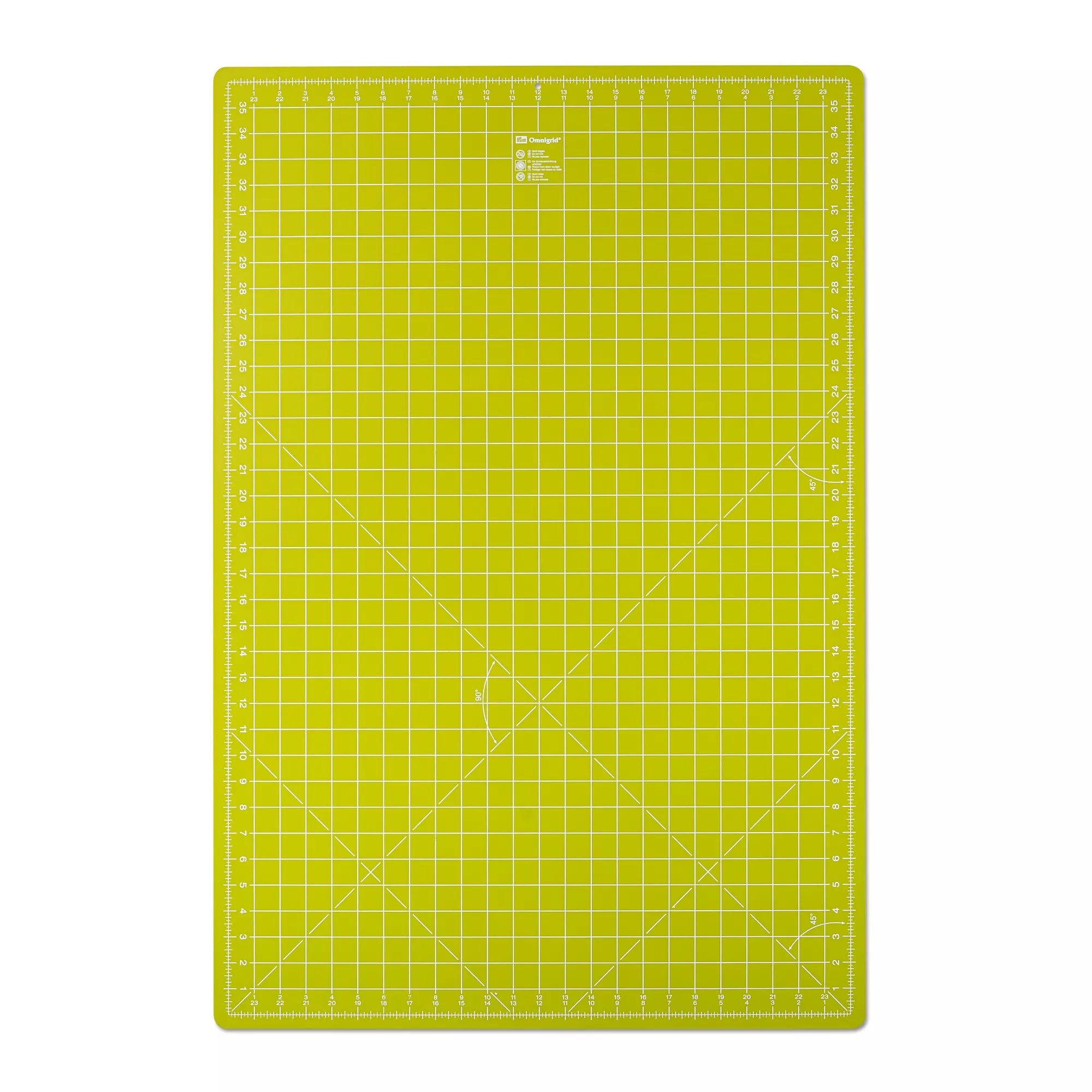 Cutting mat, double-sided, assorted colors